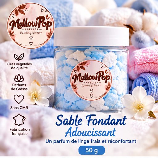 Sable Fondant Adoucissant – Mallow Pop Atelier