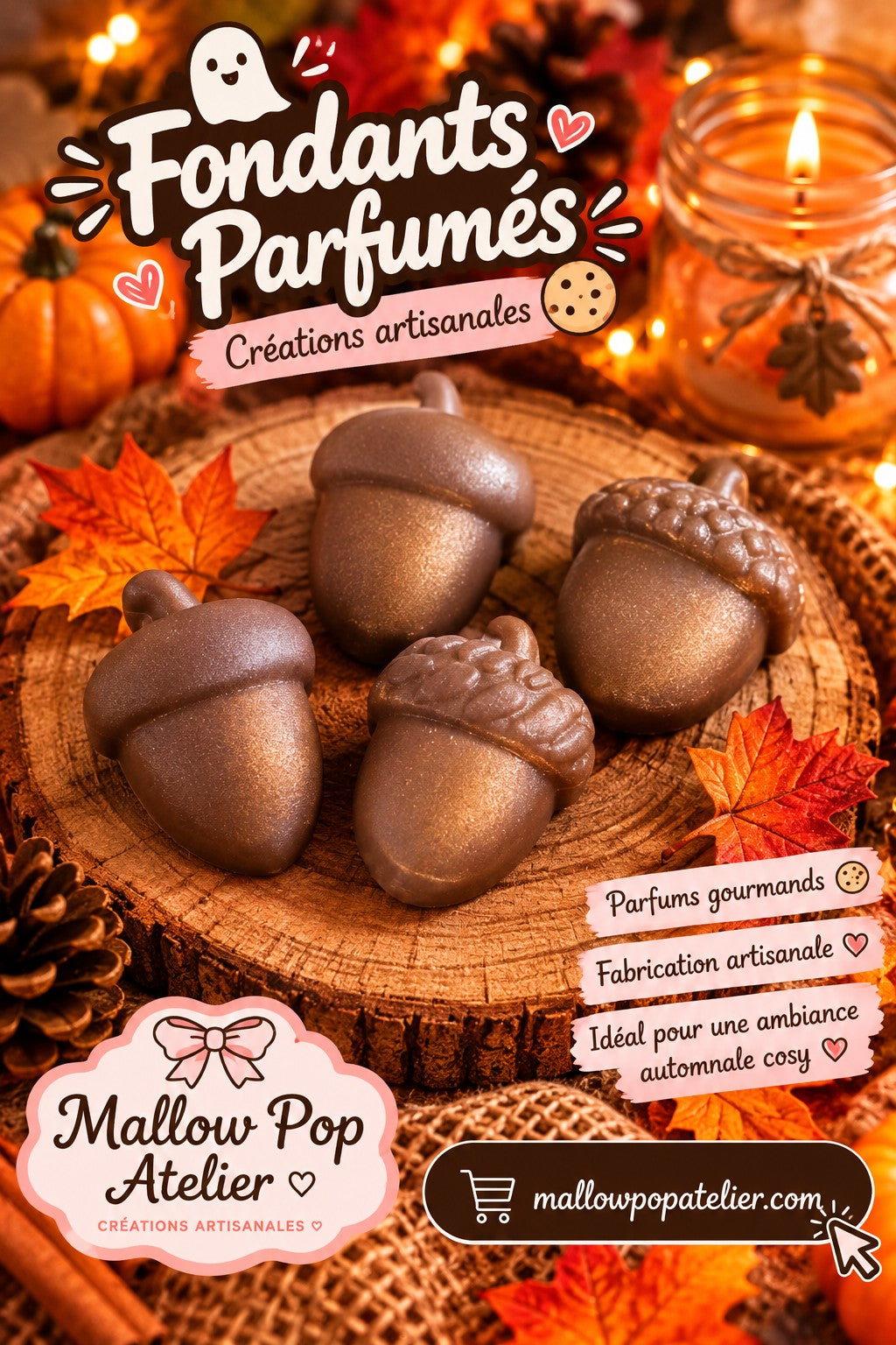 Fondants parfumés Mallow Pop Atelier