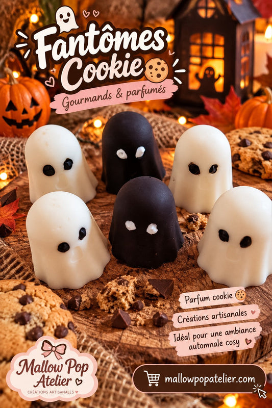 Fantômes Cookie Mallow Pop Atelier, visuel promotionnel approuvé