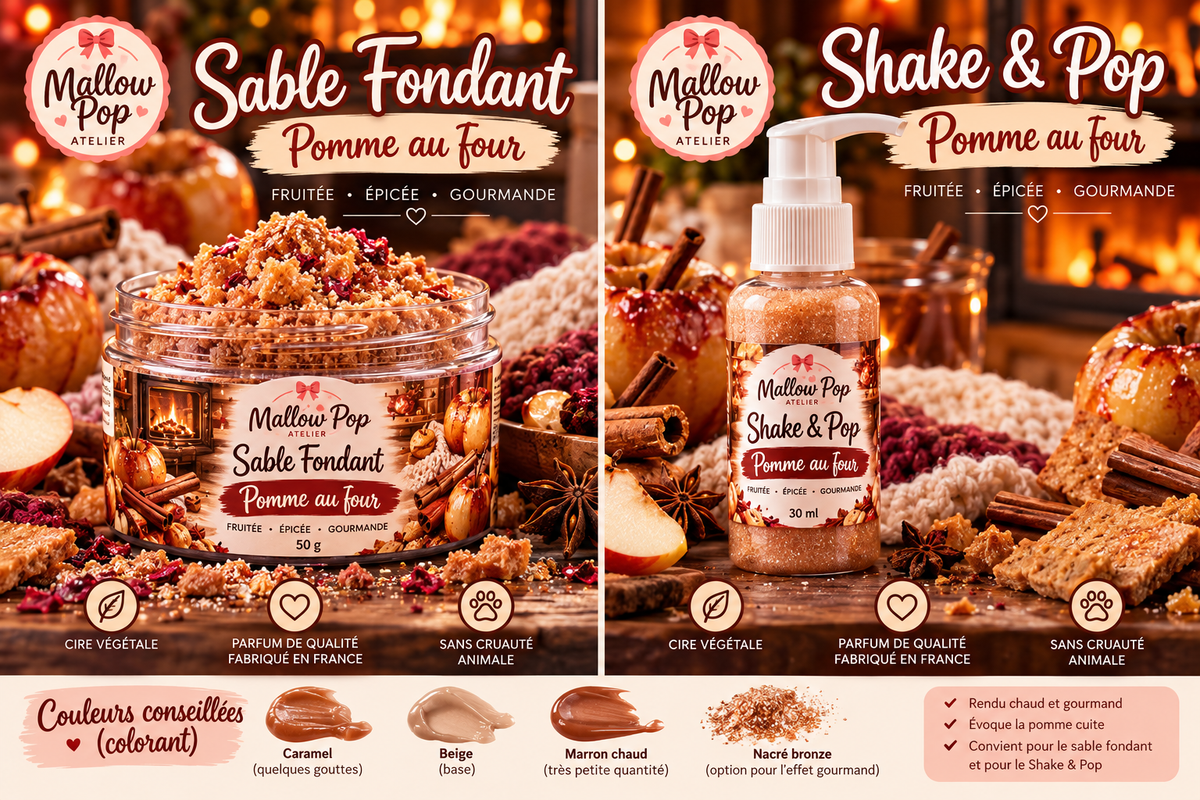 Shake & Pop Pomme au four 30 ml - Mallow Pop Atelier